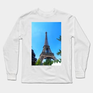 Eiffel tower in Paris Long Sleeve T-Shirt